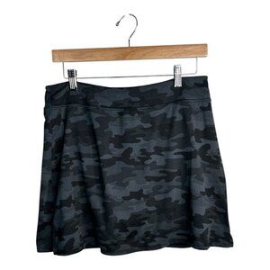 Soybu Sport Skort Women’s Size Medium Gray Camo Tennis Summer Vacation Preppy‎